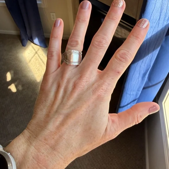 Handmade Spoon Ring - Picture 6 of 13